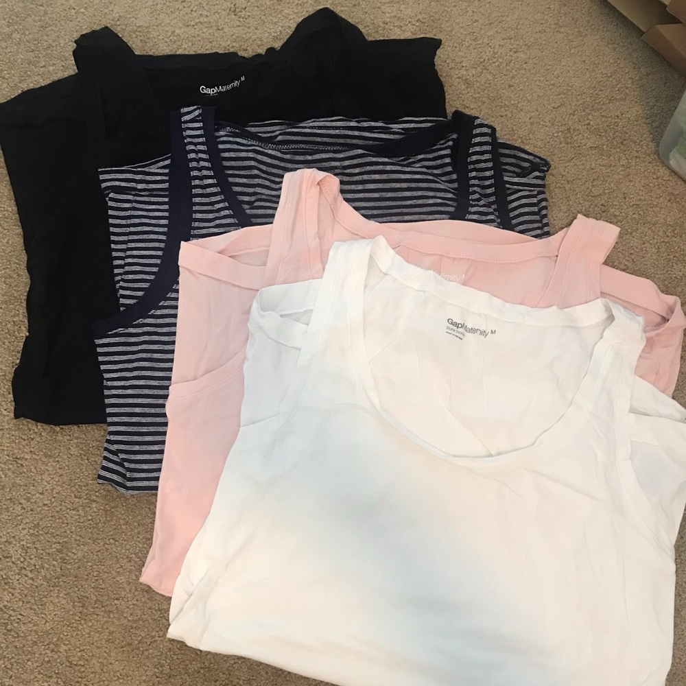 Gap maternity tanks